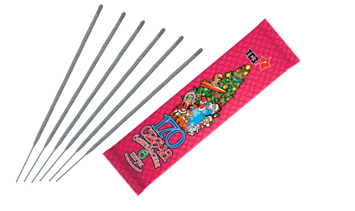  Бенгальские свечи 6 шт 170 мм в пакете  в Азове